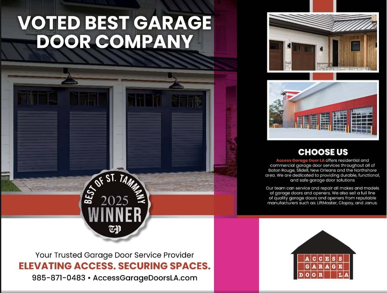 Access Garage Door Voted B{C}{C}<!--cke_bookmark_67S-->{C}{C}<!--cke_bookmark_67E-->est Garage Door Company